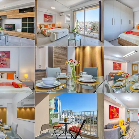 Lejlighed Stunning Heart Of St Julians Sleeps 4